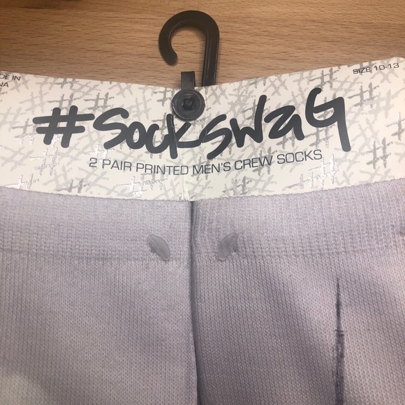 Majesty Swag Socks Shout out Brooklyn 2 pairs NWT - Picture 3 of 7